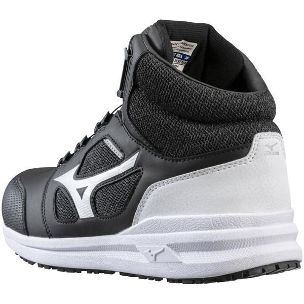 MIZUNO LSII73M F1GA220309 BOA ブラック×ホワイト ミズノ 安全靴
