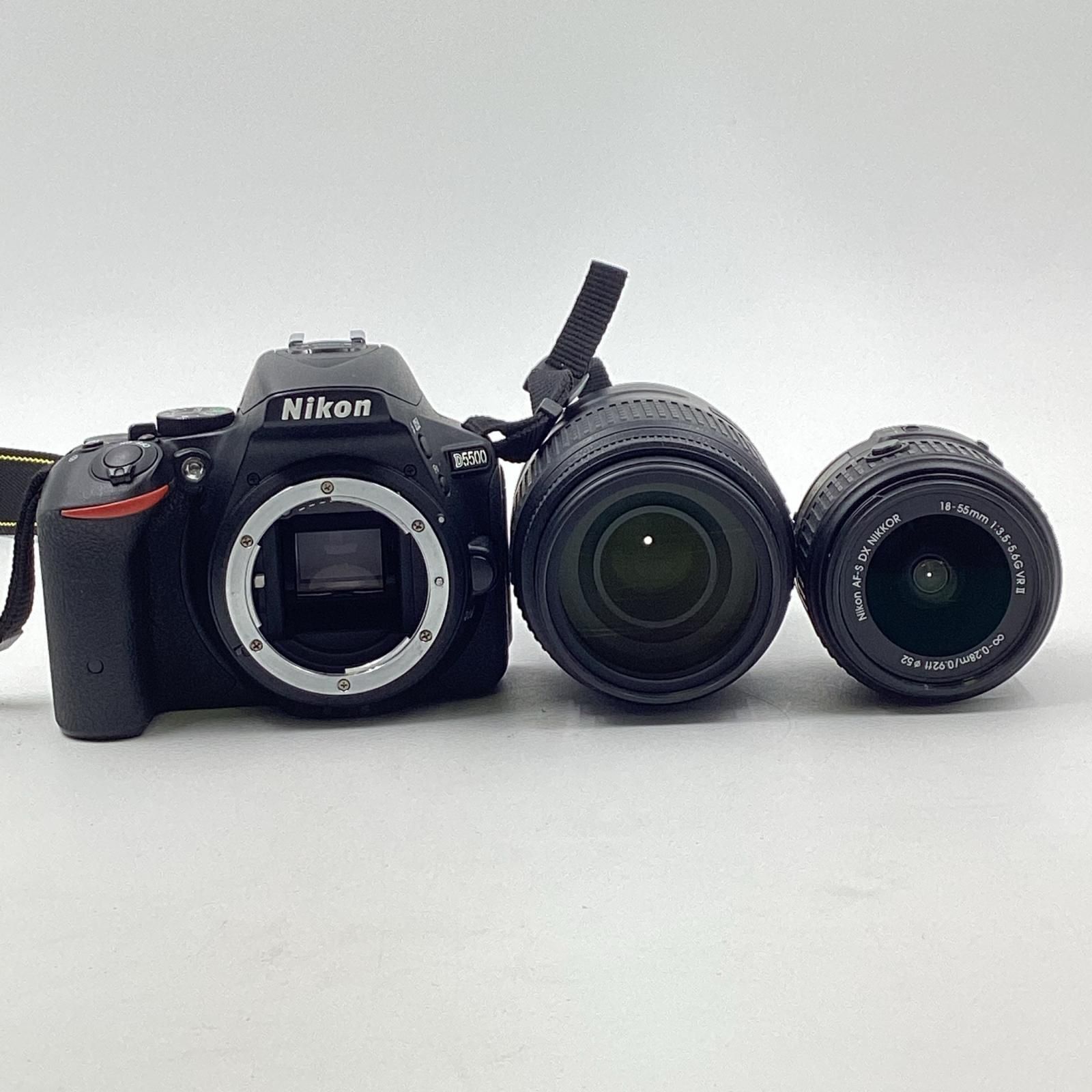 Nikon D5500 ダブルズームキット シャッター回数:1457 Nikon D5500 ダブルズームキット シャッター回数:1457 - メルカリ