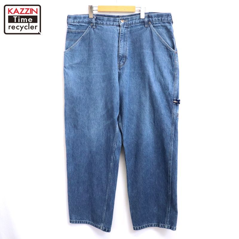 00s デニム バギー ペインターパンツ メンズ XLサイズ相当 ビッグサイズ オーバーサイズ