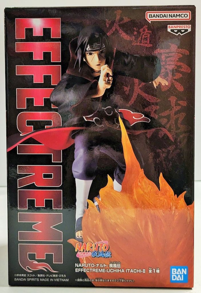 BANDAI SPIRITS EFFECTREME UCHIHA ITACHI II NARUTO-ナルト