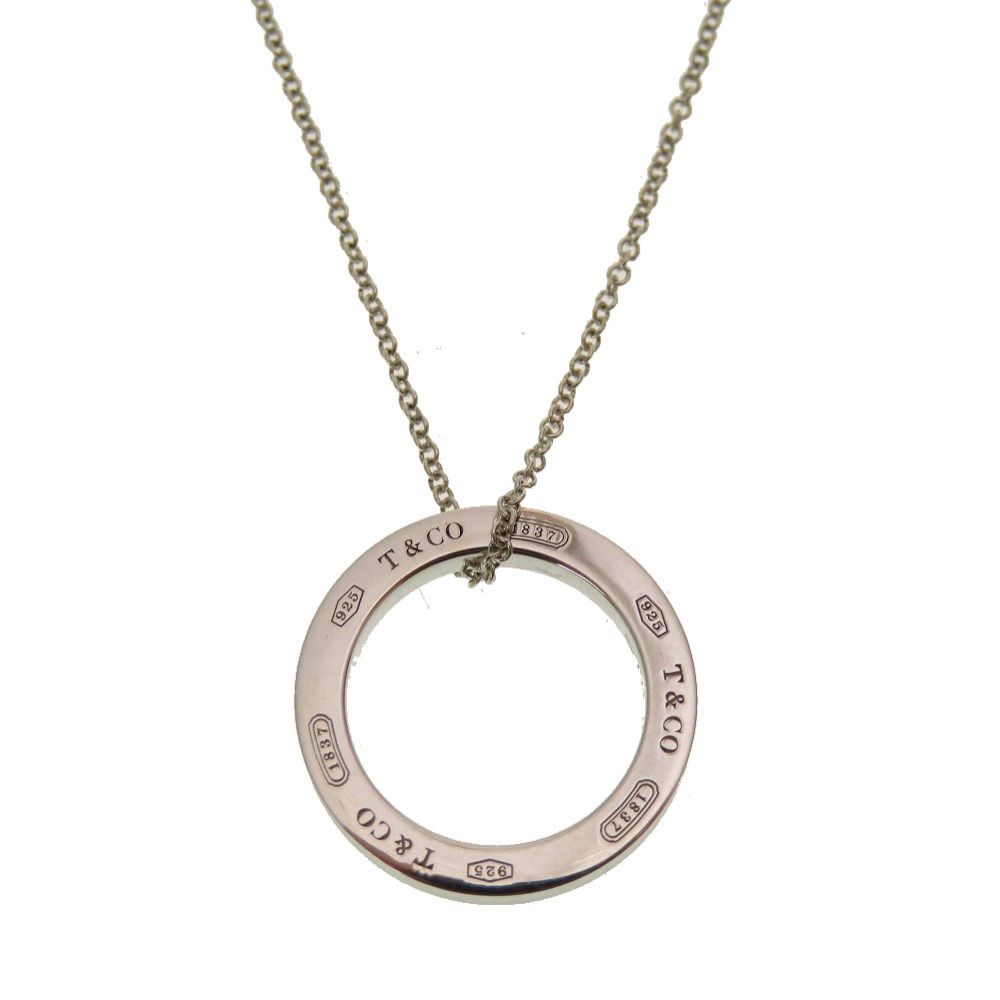 美品 ティファニー 1837 サークル シルバー925 ネックレス