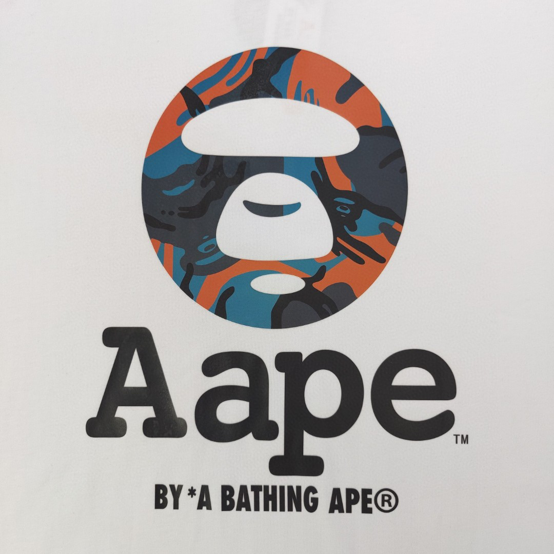 24SS 新品 A BATHING APE アルファベット プリント Tシャツ