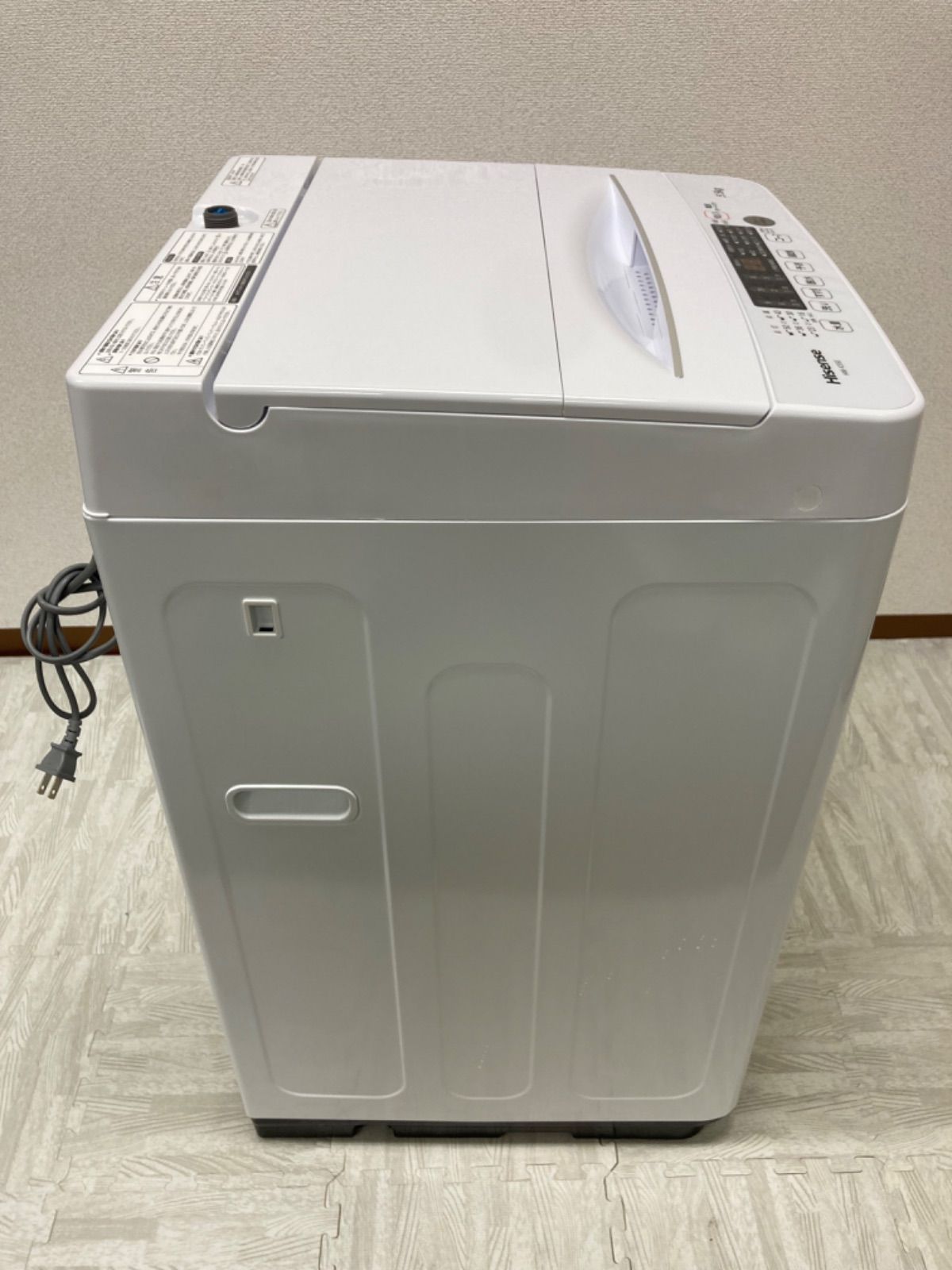 ハイセンス 洗濯機 5.5kg HW-K55E 2022年製 - 家具