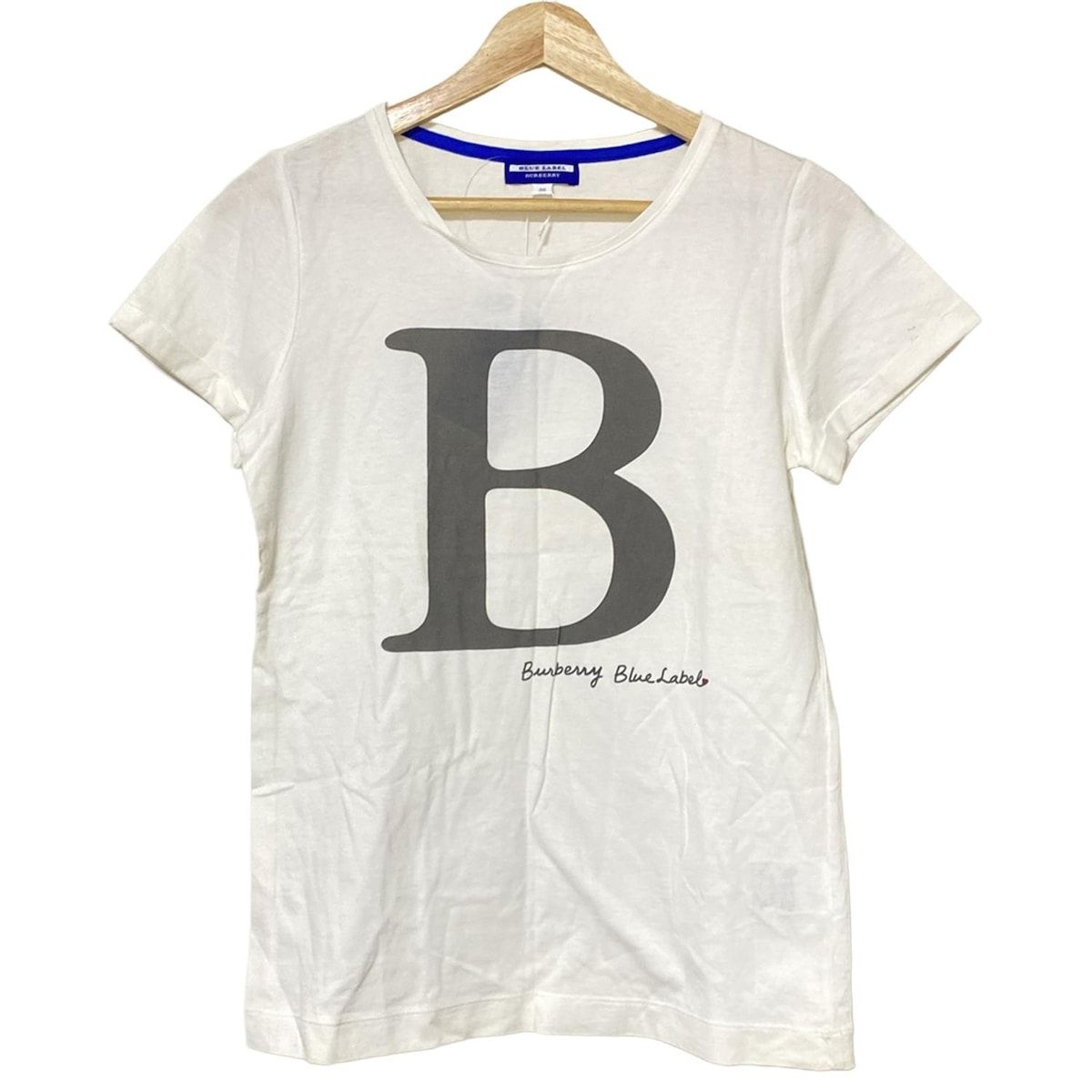 BURBERRY BLUE LABEL 半袖　tシャツ フレンチスリーブ　38 BURBERRY BLUE LABEL 半袖 tシャツ フレンチスリーブ 38