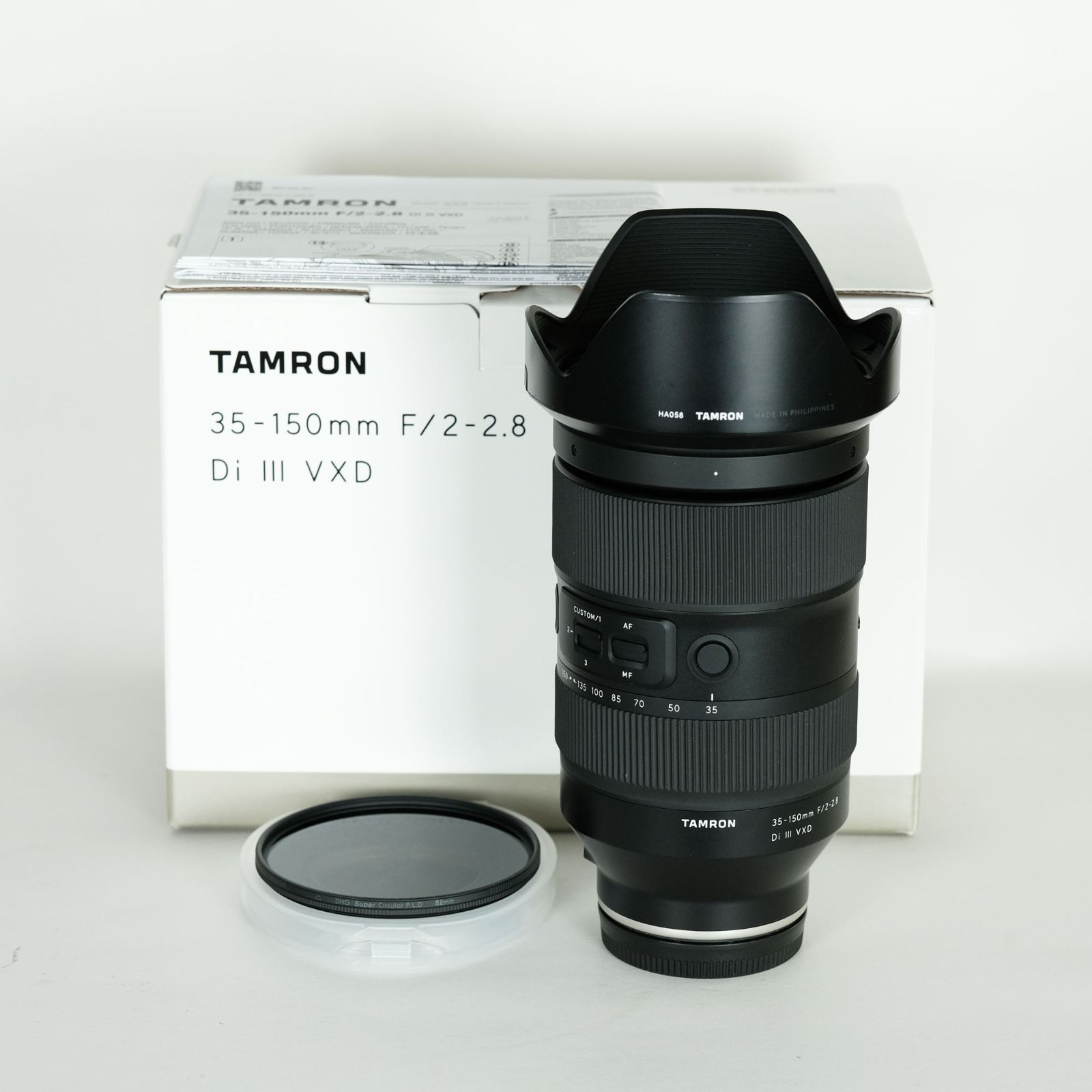 ｜CPLフィルター付 TAMRON 35-150mm F|2-2.8 Di III VXD Model A058 ソニーE用 | ソニーEマウント