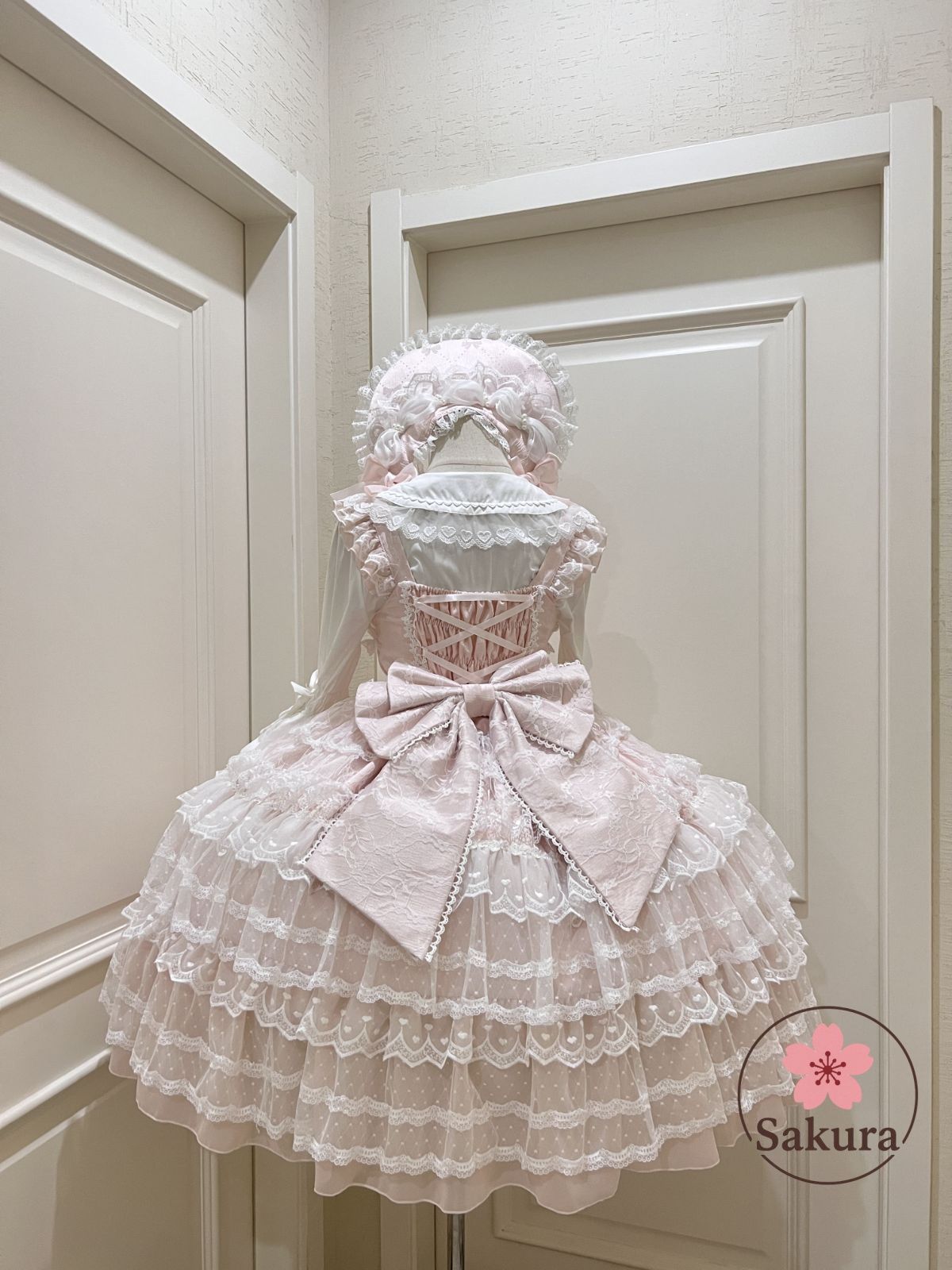 新品　ロリータ　ドレス❤️　割引有り♪ 楽天市場】ゴシックロリータJSKドレスブルーノースリーブレース