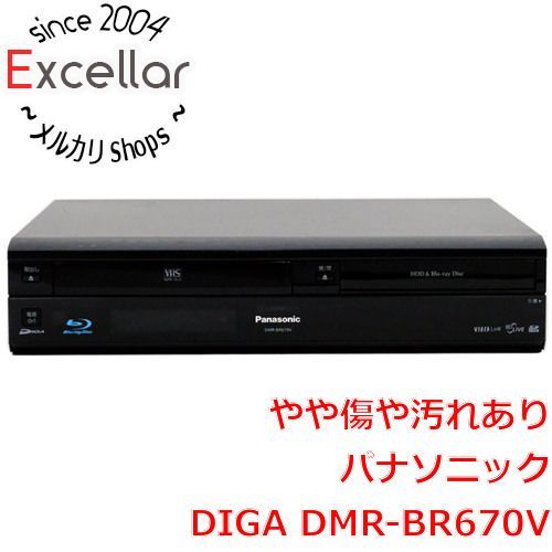 bn:5] Panasonic ブルーレイディスクレコーダー DIGA DMR-BR670V-K