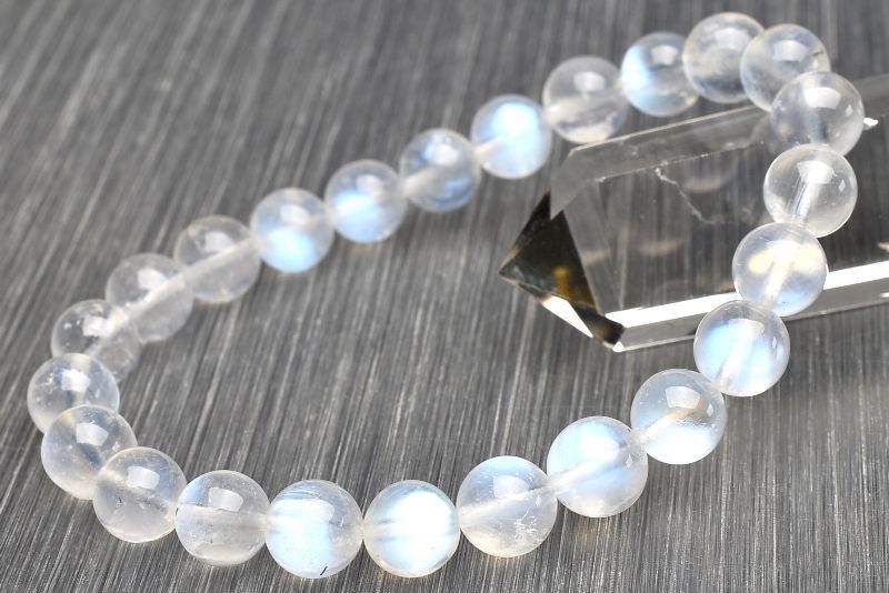 天然石　ロイヤルブルームーンストーン　ブレスレット　スリランカ産 ロイヤルブルームーンストーン 最高級 スリランカ産 ブレスレット 7.3