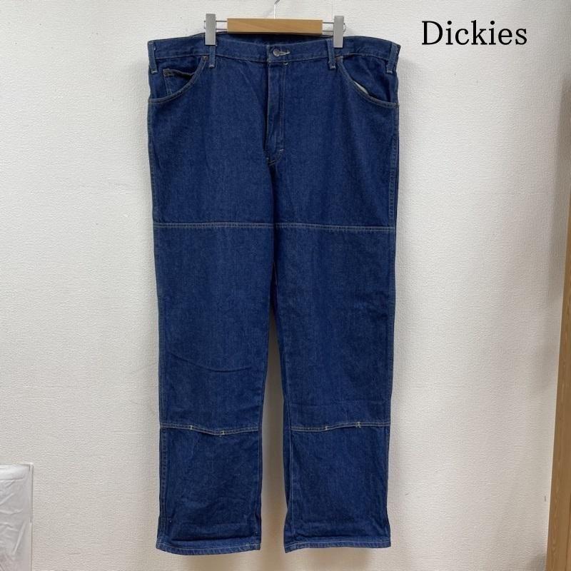 Dickies ディッキーズ パンツ デニム、ジーンズ DBL KNEE JEAN デニムパンツ ワークパンツ ダブルニー ロゴ 刺繍