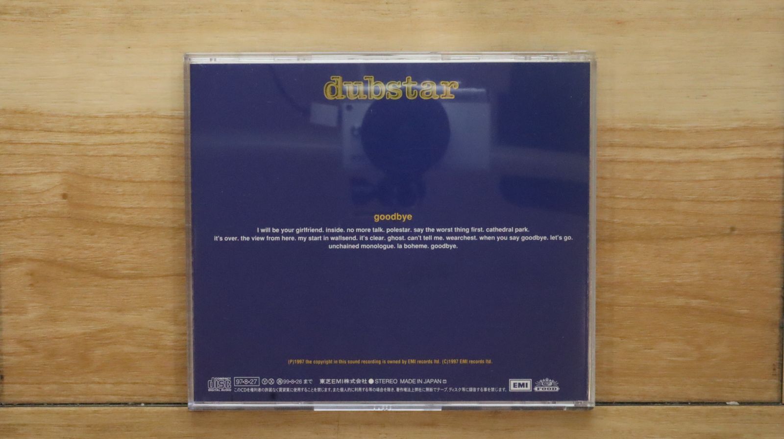 国内盤CD☆ダブスター/DUBSTAR□ グッバイ 【TOCP50265/4988006731837 