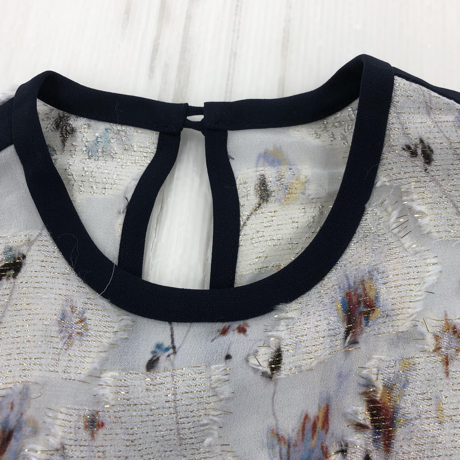 人気の新作 Blossom Kurogouchi/Cherry Mame Motif メルカリ - Tops/1 Jacquard カットソー(半袖/袖なし)