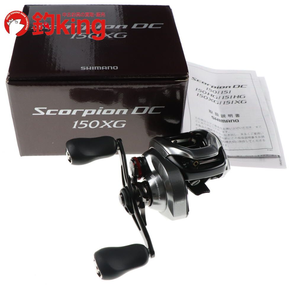 シマノ 21 スコーピオン DC 150XG 美品 シマノ 21 スコーピオン DC 150XG /SW001M 美品 ブラックバス