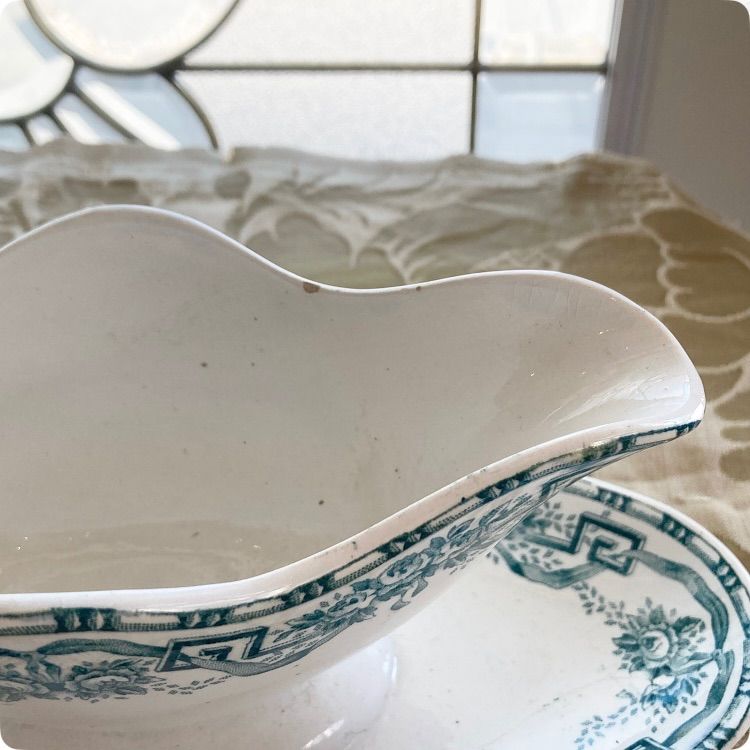 フランスアンティーク　ムーランデルー　ソーシエール GIEN ジアン ソーシエール ムレス フランスアンティーク - メルカリ