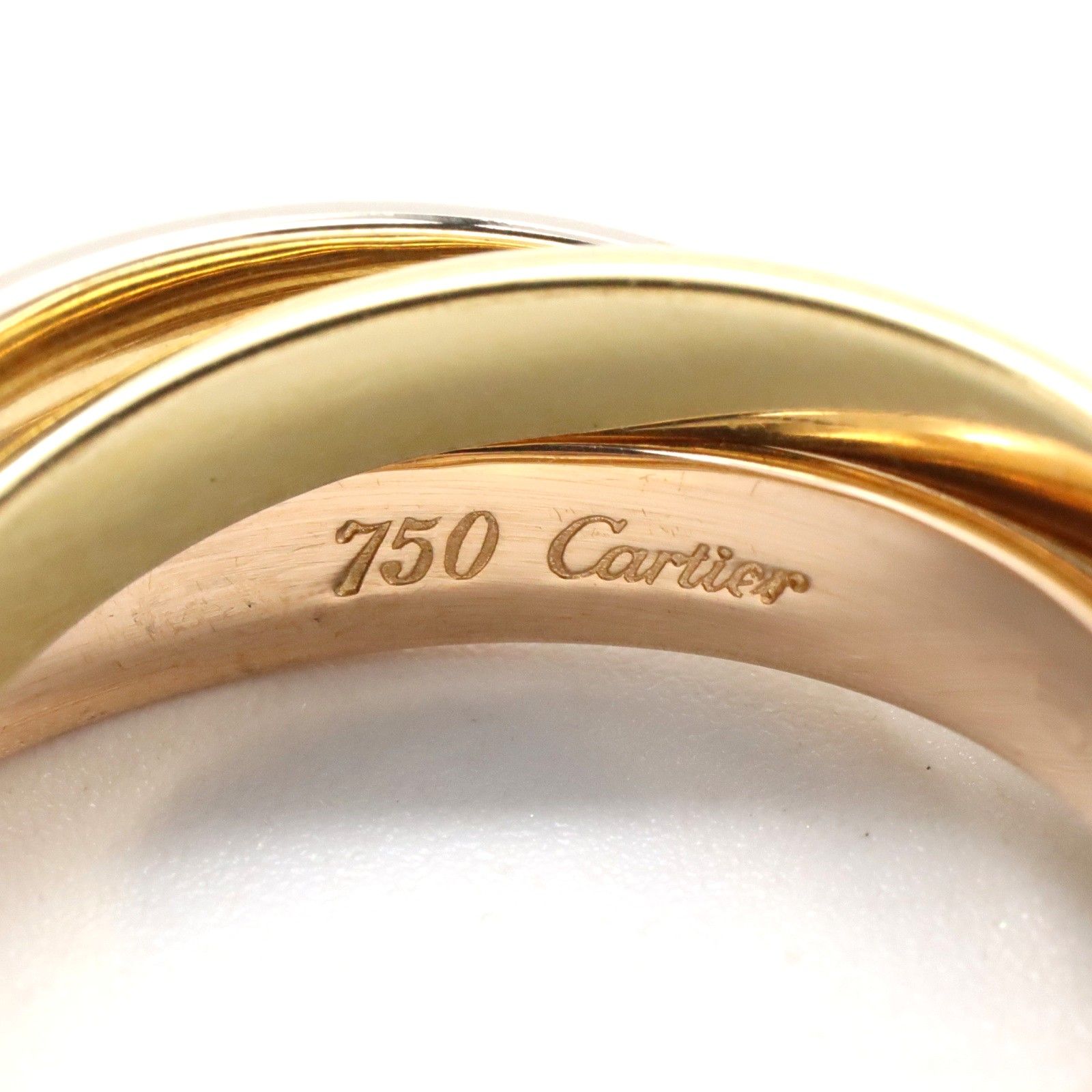 カルティエ CARTIER リング・指輪 トリニティリング K18