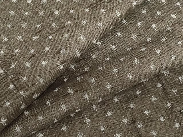 平和屋着物＊夏物 紗紬 絣柄 正絹 AABB5950st