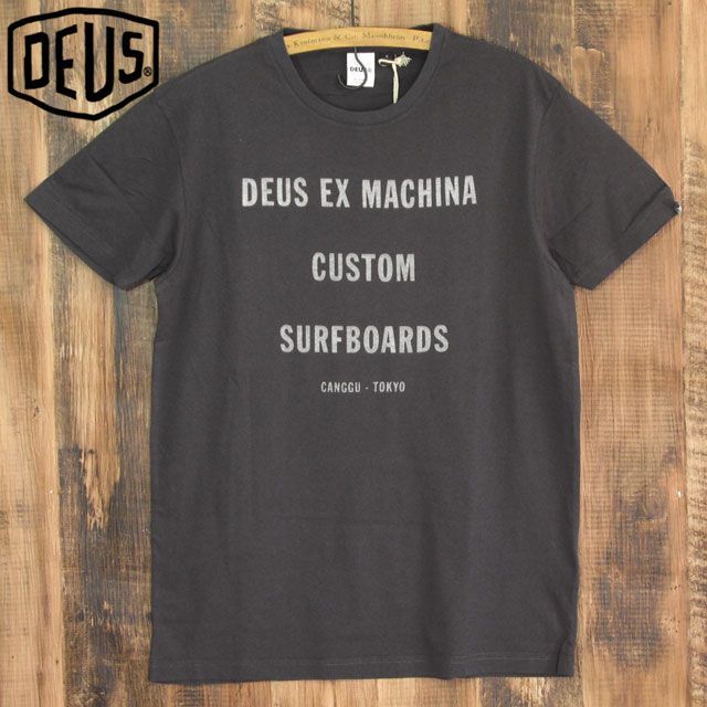 デウスエクスマキナ Tシャツ メンズ ブラック Deus ex 覆し machina TANNER TEE