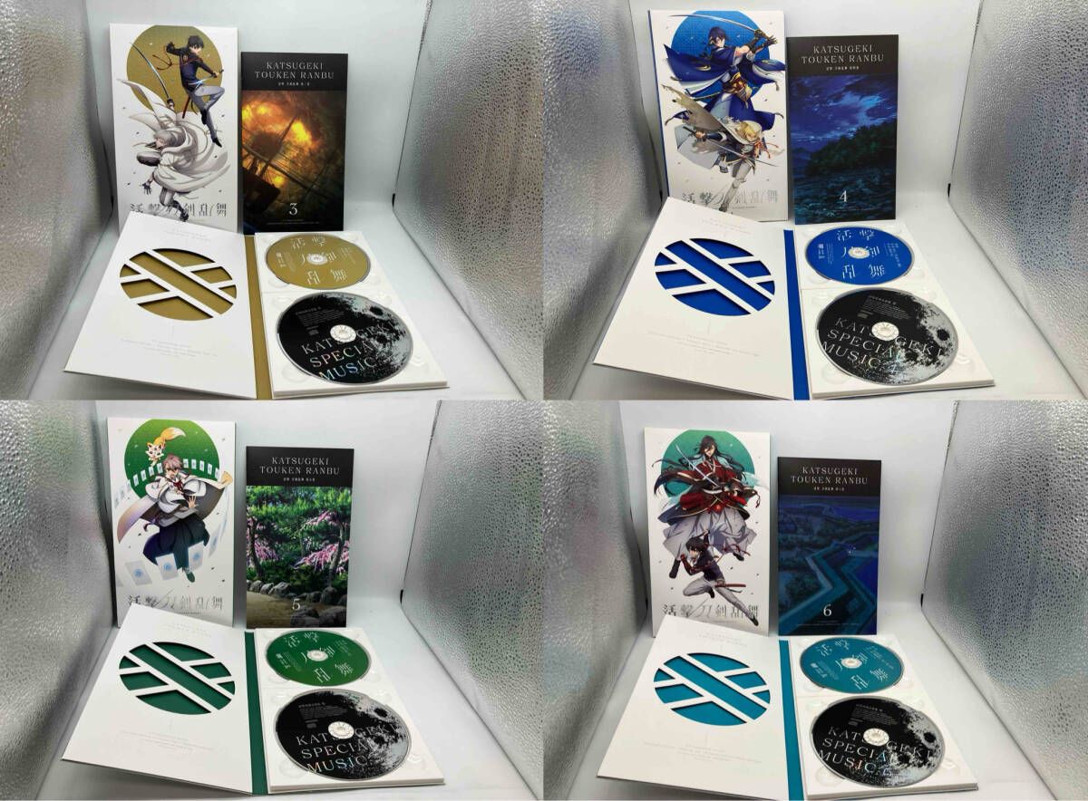 活撃 刀剣乱舞 1~6 BluRay〈完全生産限定版〉 全巻セット 活撃 刀剣