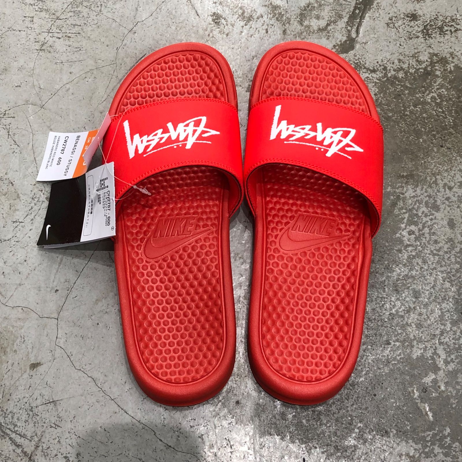 国内正規 未使用品 Stussy × Nike Benassi Slide ベナッシ スライド