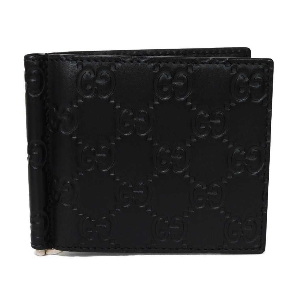【美品】 GUCCI【グッチ】 ダブルG マネークリップ ウォレット 美品】 GUCCI【グッチ】 ダブルG マネークリップ ウォレット