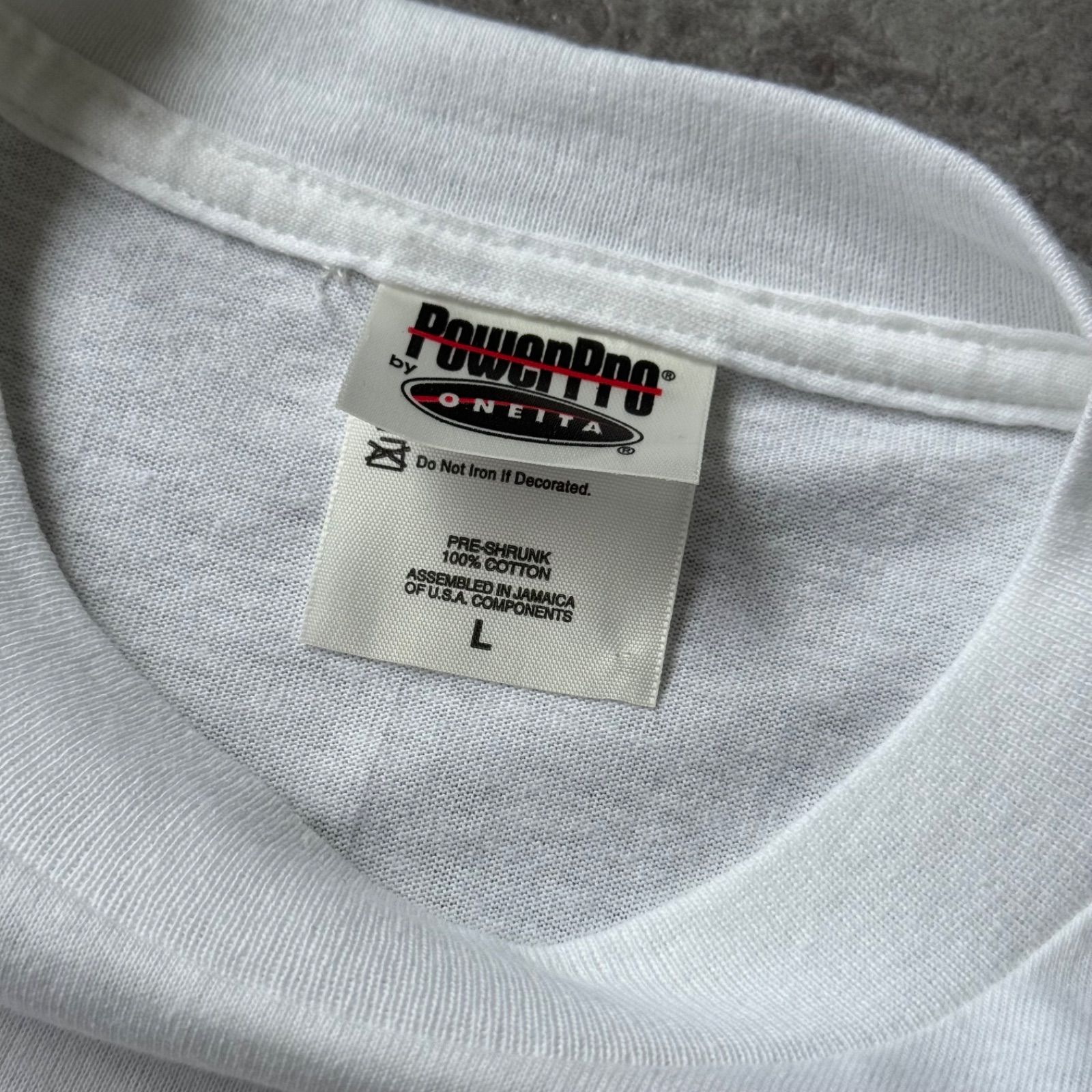 ZORLAC ホワイト Tシャツ 100%コットン ZORLAC ホワイト Tシャツ 100%コットン