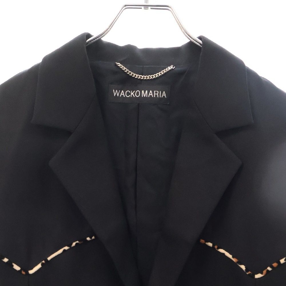 WACKO MARIA (ワコマリア) 24SS NASSAU JACKET レオパード柄切替
