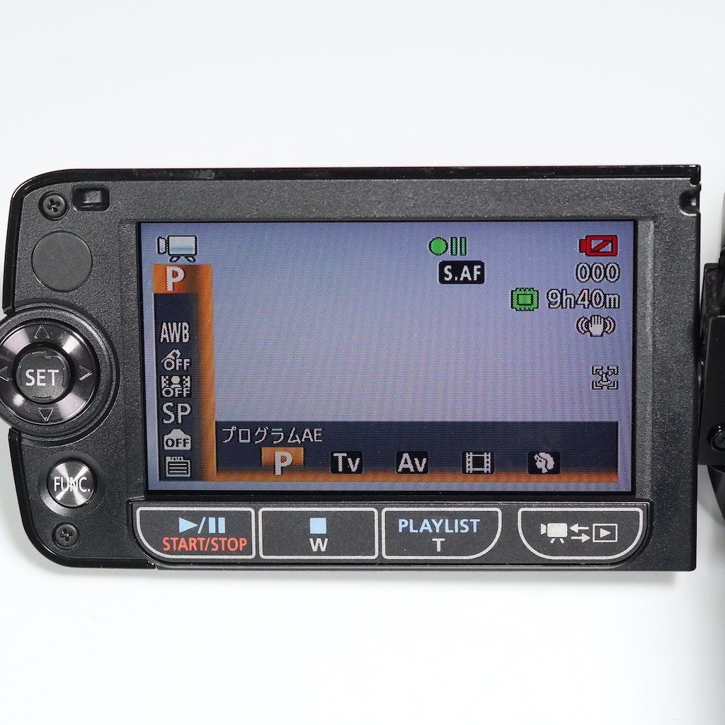 Canon キャノン iVIS HF20 ブラック ビデオカメラ 動作OK 1週間保証