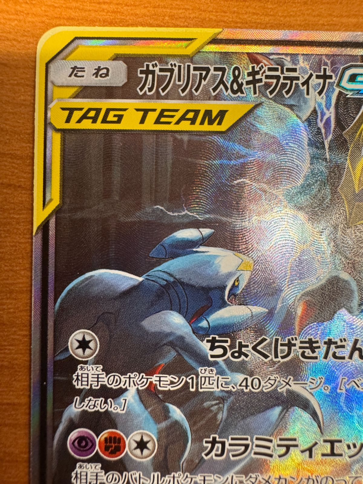 ガブリアス＆ギラティナ GX SR SA スペシャルアート タッグ