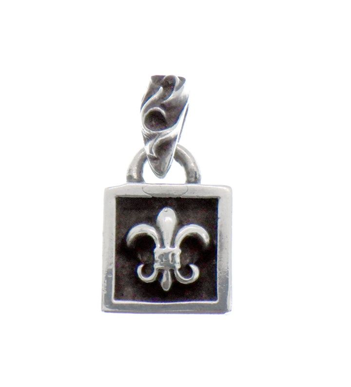 CHROME HEARTS シルバーネックレストップ BSフレア with ベイル クロムハーツBSフレアペンダントwithベイル(ネックレス)|クロム