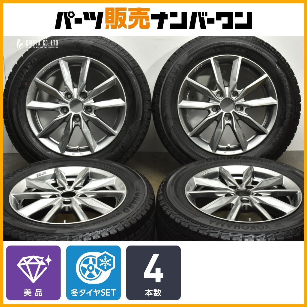 SEIN 16in 6.5J 48 PCD114.3 ヨコハマ アイスガード iG50プラス 215 60R16 カムリ エスティマ オデッセイ ヴェゼル CX-3 可