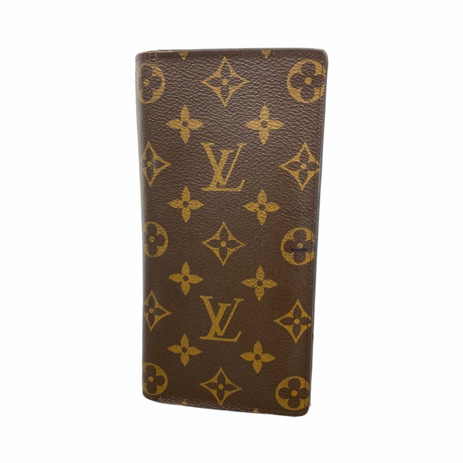 ルイ・ヴィトン(Louis Vuitton) ルイ・ヴィトン 長財布 モノグラム ポルトフォイユブラザ M66540 ブラウンメンズ