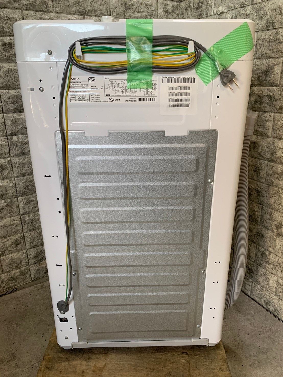 大阪送料無料☆3か月保障付き☆洗濯機☆2020年☆アクア☆4.5kg☆AQW  