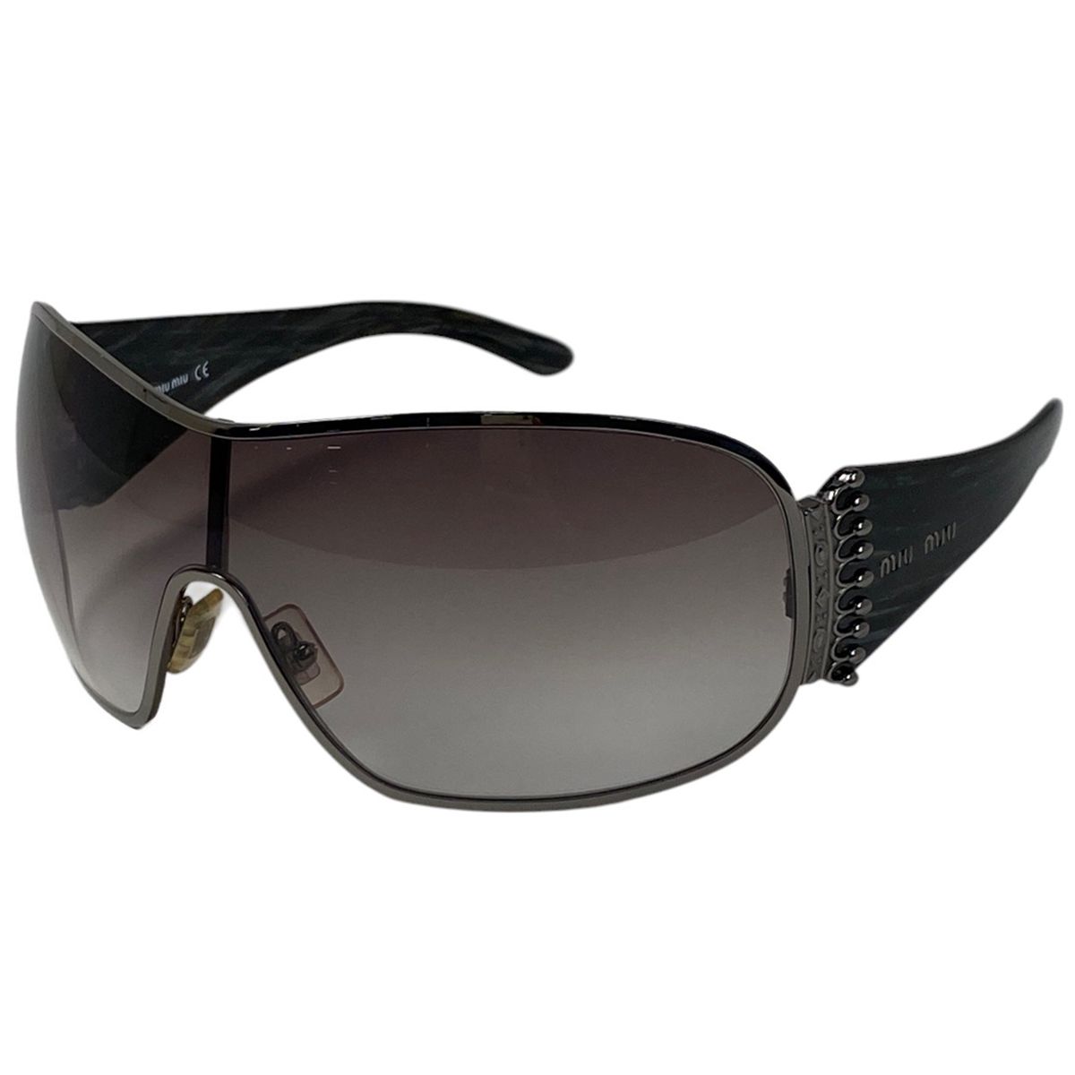 miu サングラス 「miumiu/ミュウミュウ」キャットアイ MU01YSF 1AB5D1