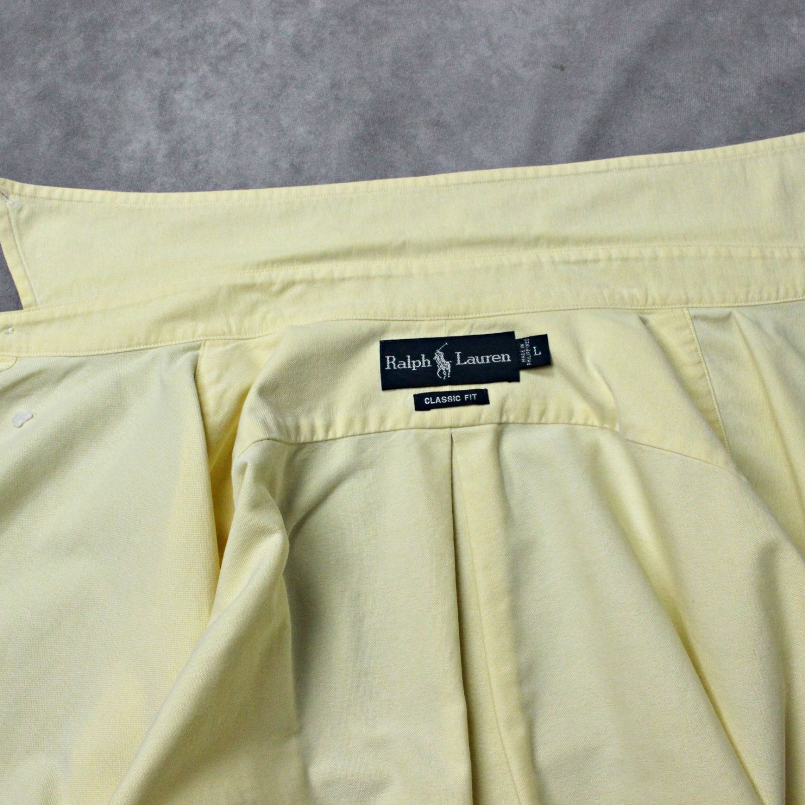 Ralph Lauren】希少胸ポケット付き オックスフォード ボタン Ralph Lauren】希少胸ポケット付き オックスフォード ボタン