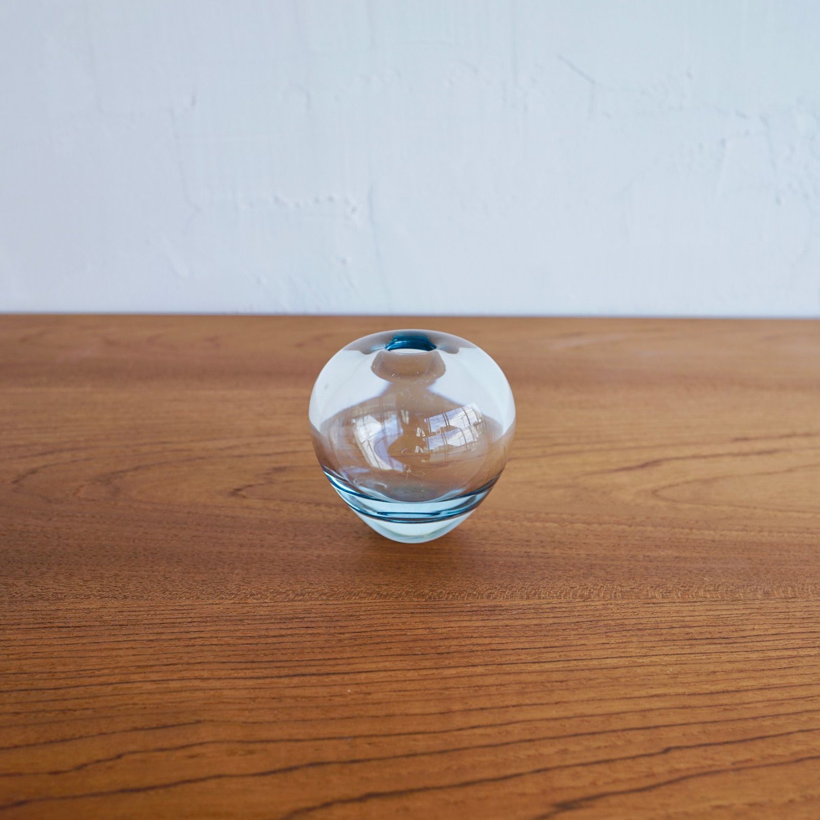 北欧ビンテージ Holmegaard ホルムガード Rondo 花瓶 一輪挿し フラワーベース 北欧ガラス デンマーク