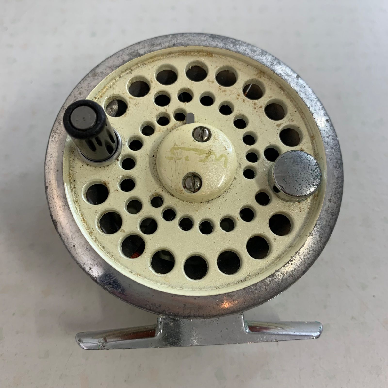 重利作 木製 タイコリール SZM エキスパート クロダイ リョービ