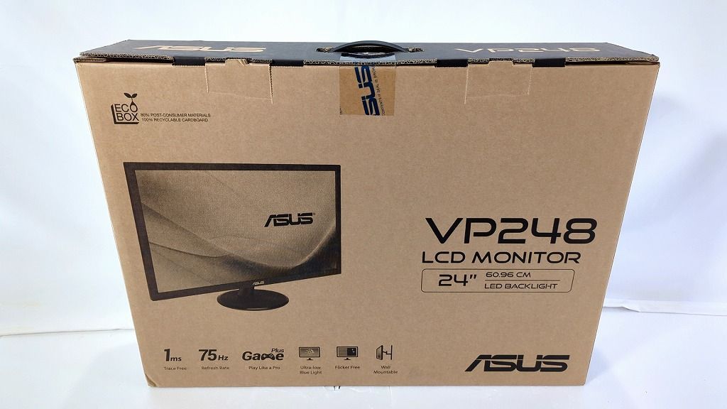 ASUS エイスース ゲーミングモニター VP248H-J ☆新品未開封品