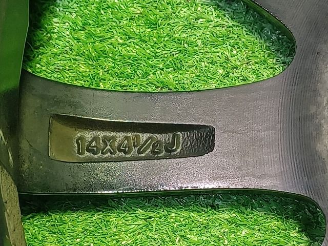 DIANELLA ﾜｺﾞﾝR ｽﾍﾟｰｼｱ 軽自動車 ホイール アルミ ブラックポリッシュ 14インチ 4.5J 4穴 4本 100 45 TRITUETUBI_COM