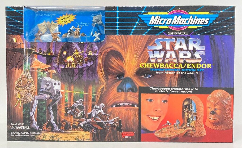GALOOB MICRO MACHINES | SPACE CHEWBACCA | ENDOR