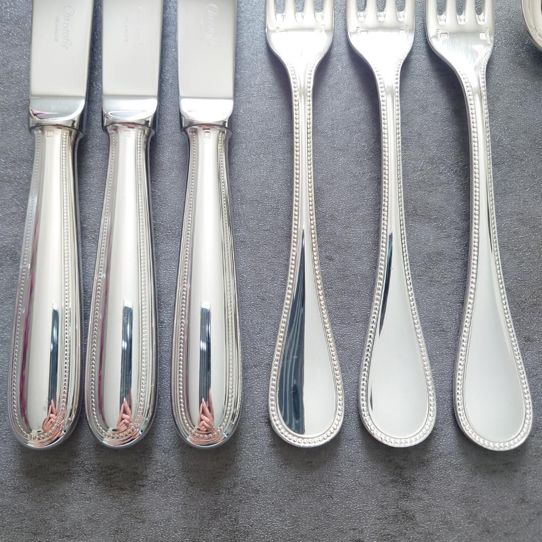 美品 クリストフル パール スタンダードサイズ 9点 - メルカリ