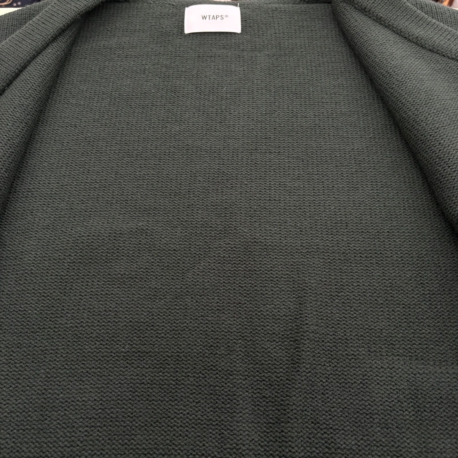 68.WTAPS 22AW PALMER SWEATER サイズX02 222MADT-KNM04【併売品 