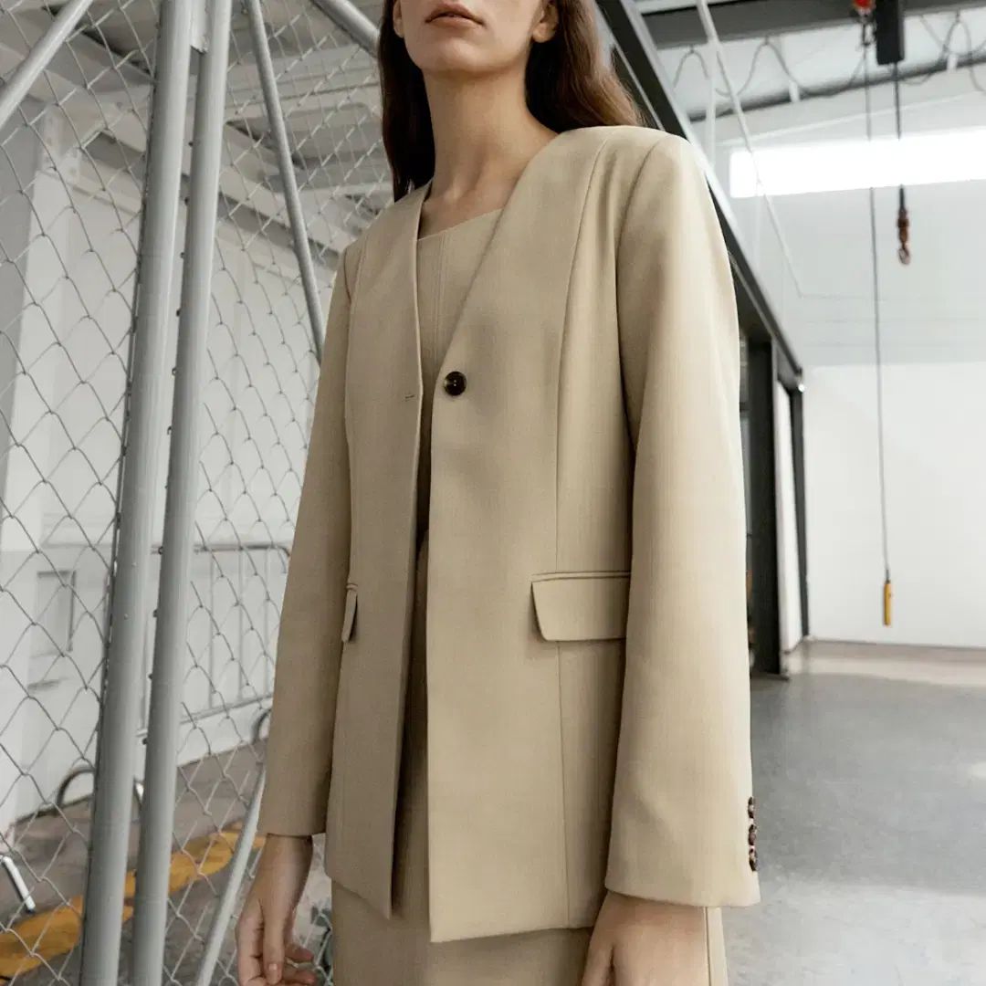 オテット octette HAIM ベルト付きジャケット フリーサイズ