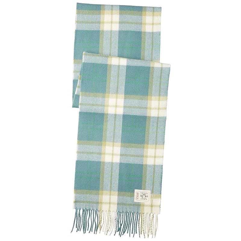 アヴォカ] マフラー Merino Scarf Green Check 標準 - メルカリ 