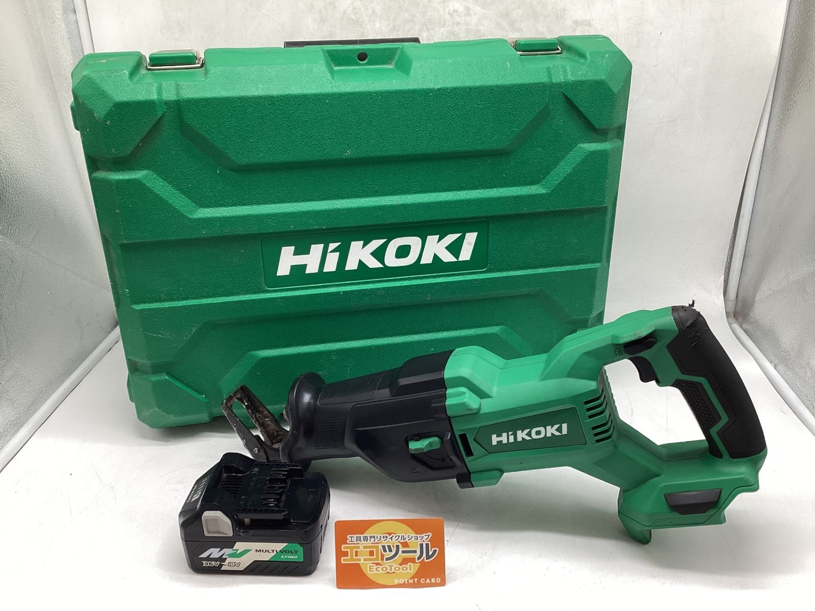 品 HiKOKI|ハイコーキ 18Vコードレスセーバソー ケース付 CR18DB NN ITUGFCL1NF28 エコツール豊田インター店 M02