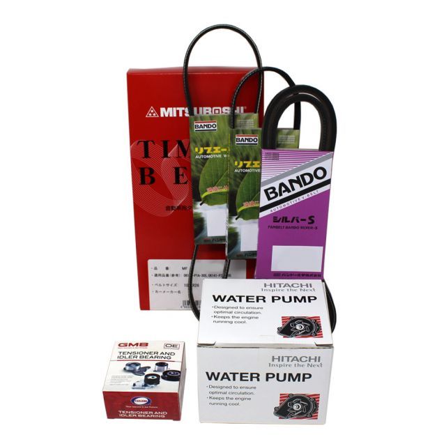 タイミングベルトとファンベルトのセット ダイハツ ミラ L710S L710V H10.10～H14.09用 6点セット MFDH007 GT80160 D3-023 4PK765 3PK575 RAF2255 |タイベルセット タイミングベルト タイミング