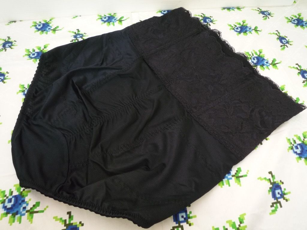 シャンデール ミドルウエスト ガードル 90【新品】ピエゾメッシュ 黒 補正下着 シャンデール ミドルウエスト ガードル 90【新品】ピエゾメッシュ 黒