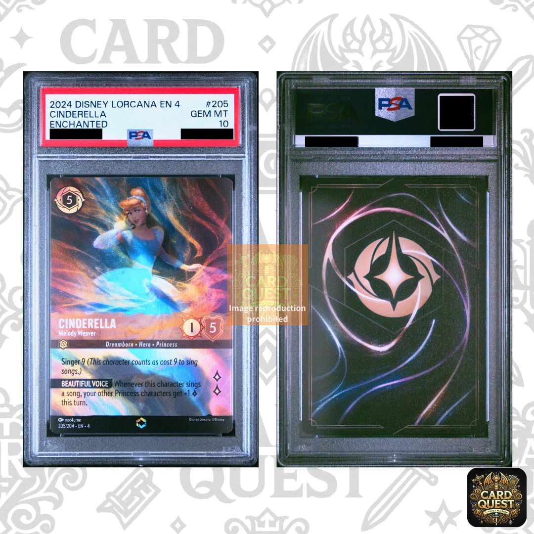☆フォローで5％OFF！ 【PSA10｜状態A】Cinderella 205/204 EN