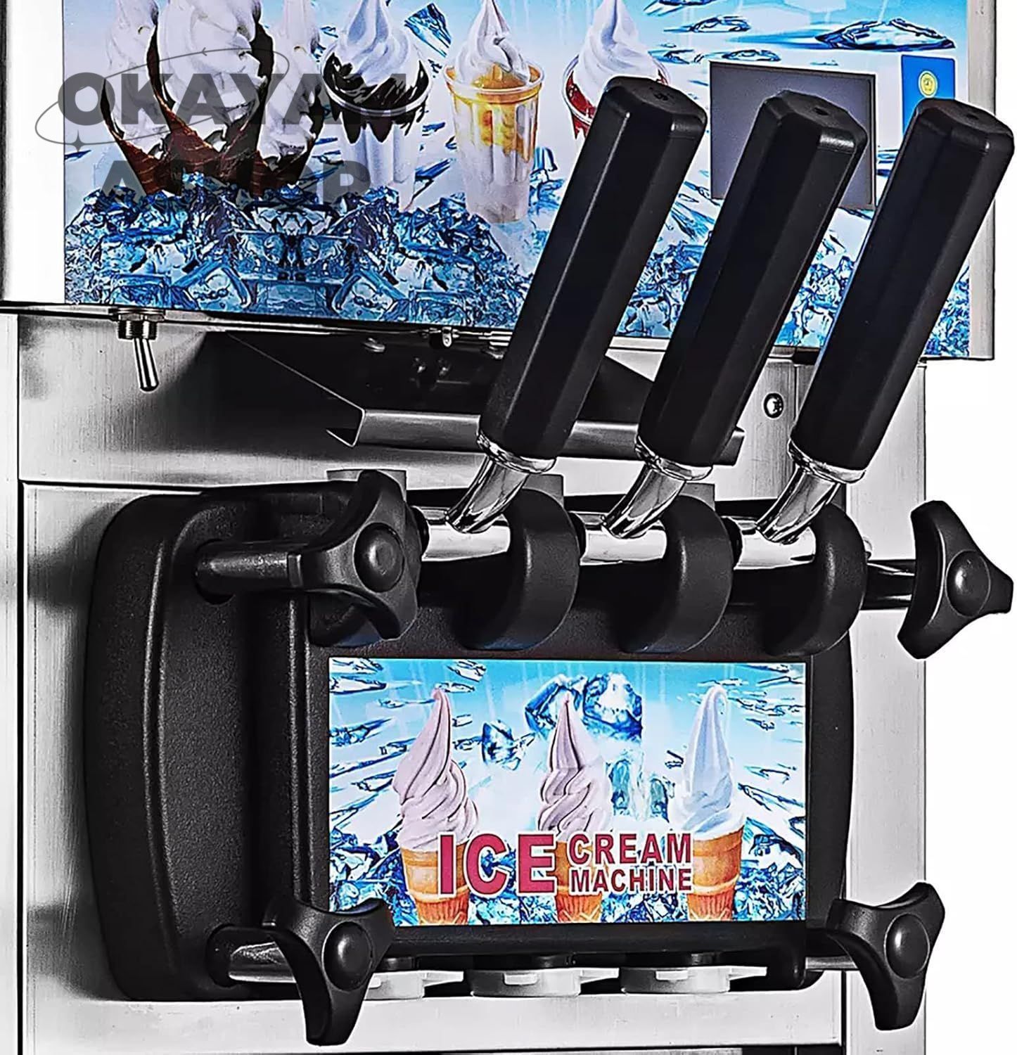 カウンタートップソフトクリームメーカー 4.7
