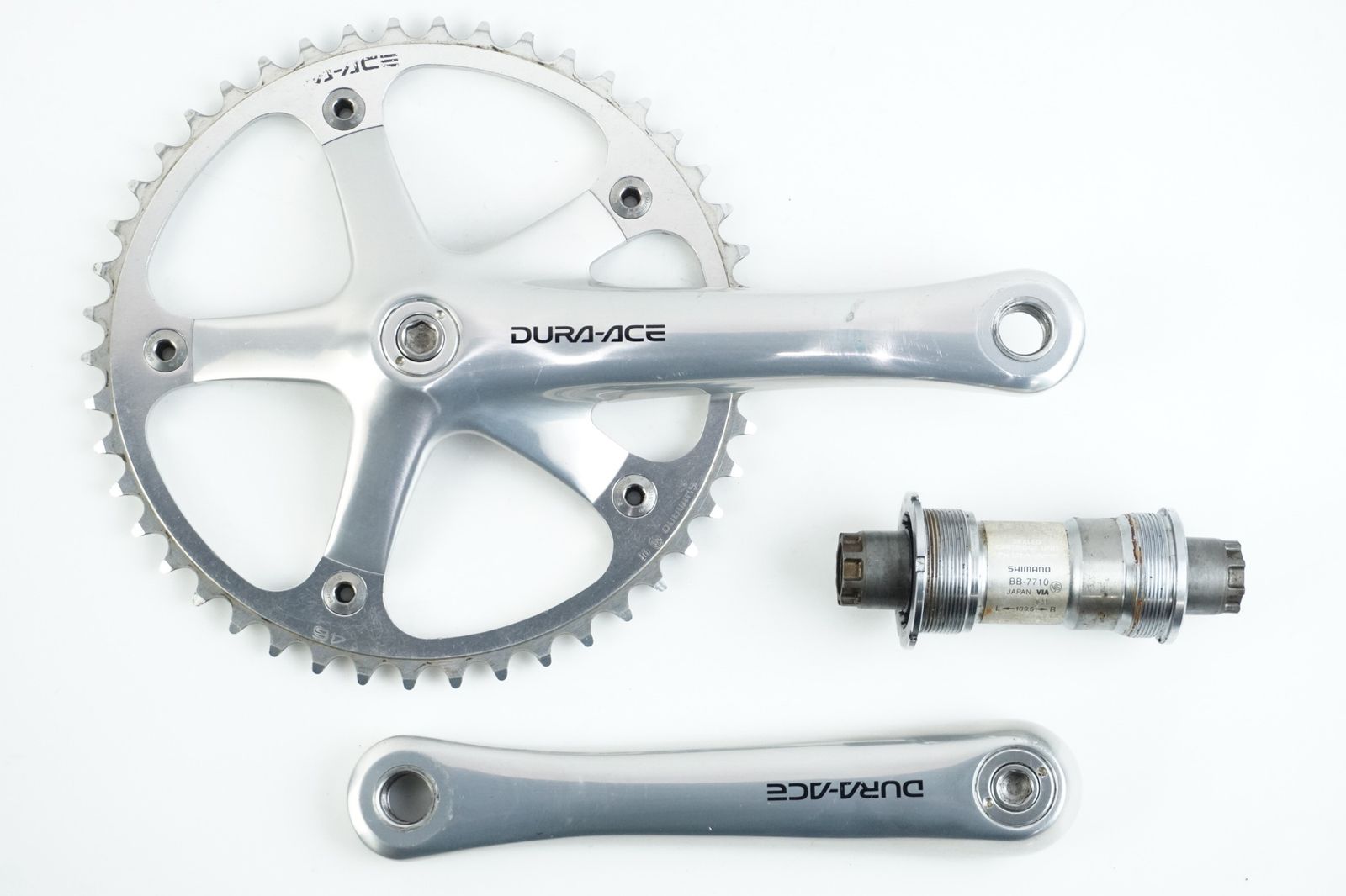 SHIMANO シマノ DURA-ACE FC-7710 46T 165mm クランクセット | バイチャリ中目黒店