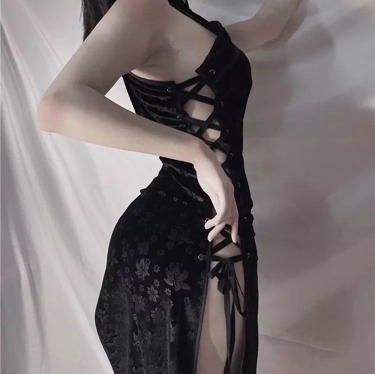 セクシー チャイナドレス風 コスプレ 2点セット - メルカリ セクシー チャイナドレス風 コスプレ 2点セット - メルカリ