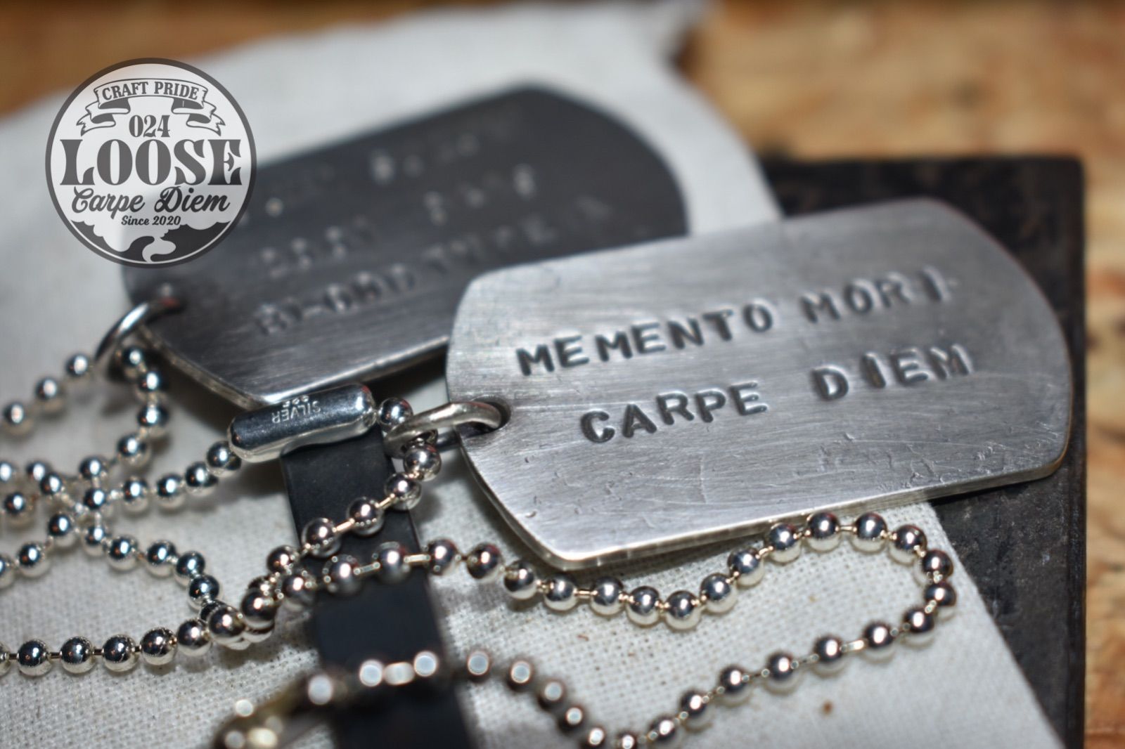 silver 950【1枚組】dog tag handmade silver 950【1枚組】dog tag handmade